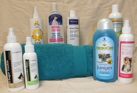 Pet bathing and shampoo products from Eastview Animal Hospital